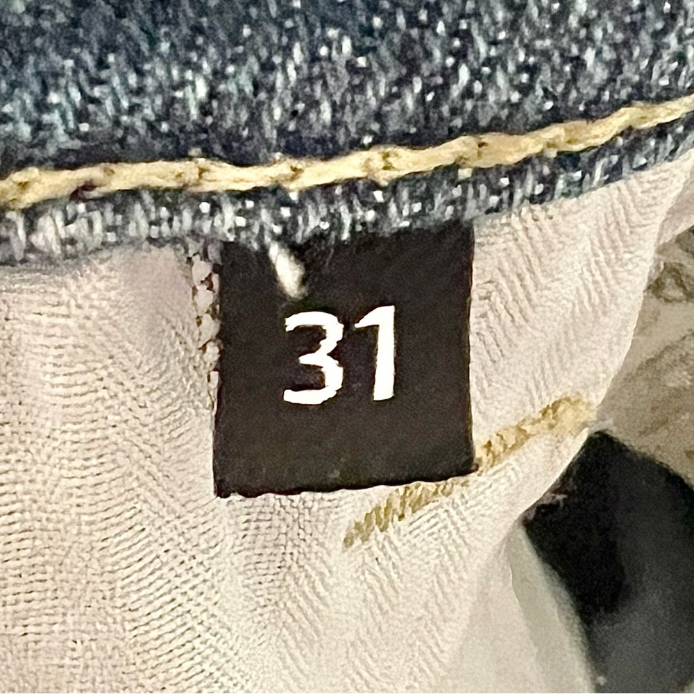 7 For All Mankind NEW Luxe Vintage Josefina Boyfriend Jeans Women’s 31 High Rise - Picture 10 of 12